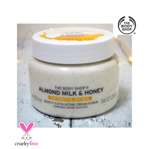 The Body Shop Other - Almond Milk & Honey Exfoliating Cream Scrub, The Body Shop, New in Pkg